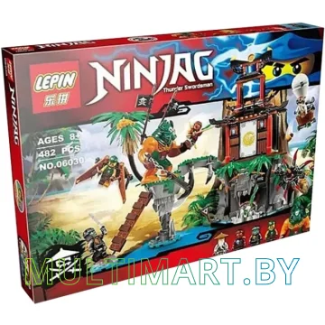 Конструктор Lepin 06030 Остров Тигриных вдов (482 детали)